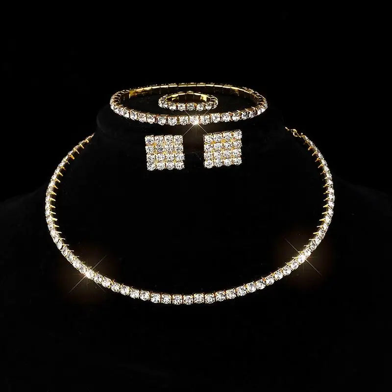 Bridal Jewelry Three Sets