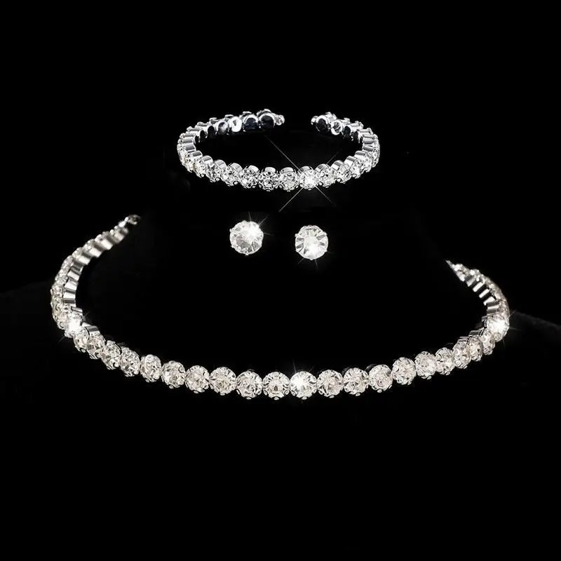 Bridal Jewelry Three Sets