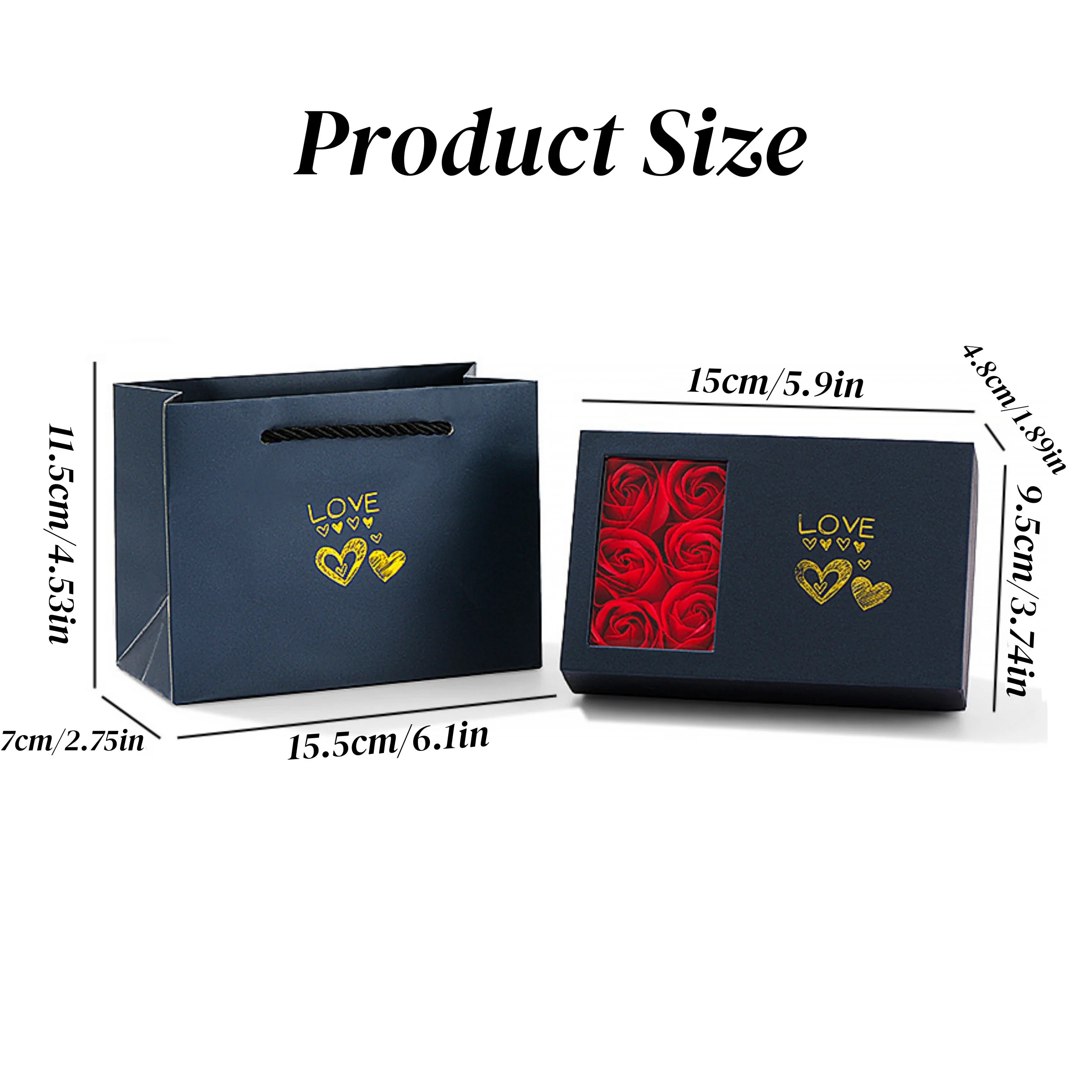 Elegant Rose Jewelry Box – Perfect for Valentine's Day Gifts