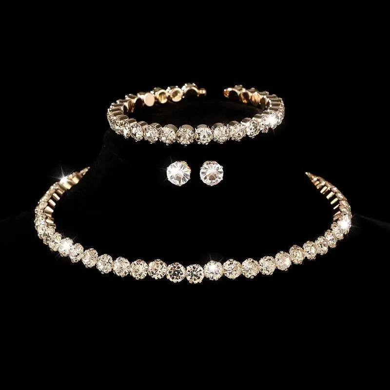 Bridal Jewelry Three Sets