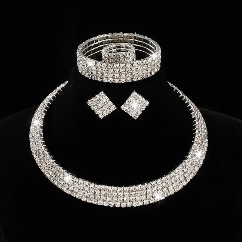 Bridal Jewelry Three Sets