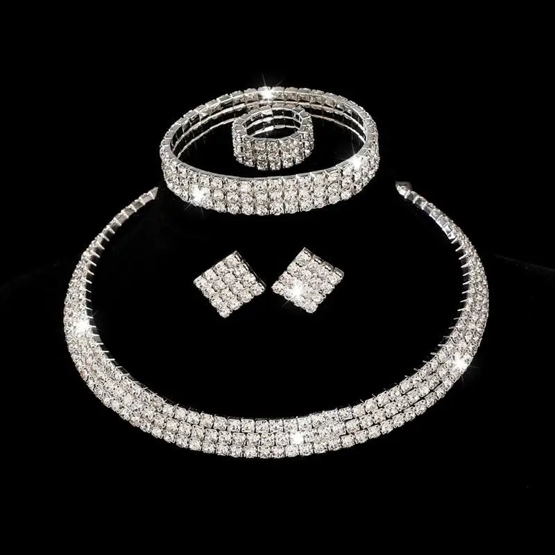Bridal Jewelry Three Sets